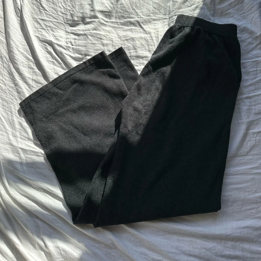 nap 100% wool wide leg pants in size m - Picture 2 of 4